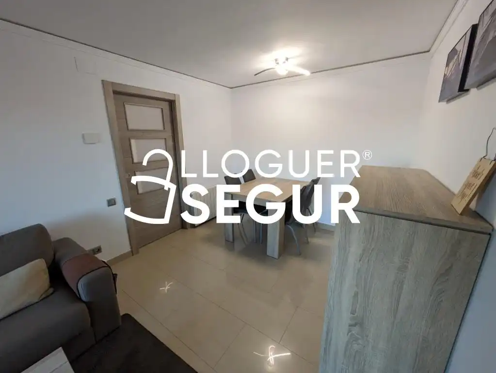 Wohnzimmer von Wohnung zur Miete in Montgat mit Klimaanlage, Heizung und Terrasse