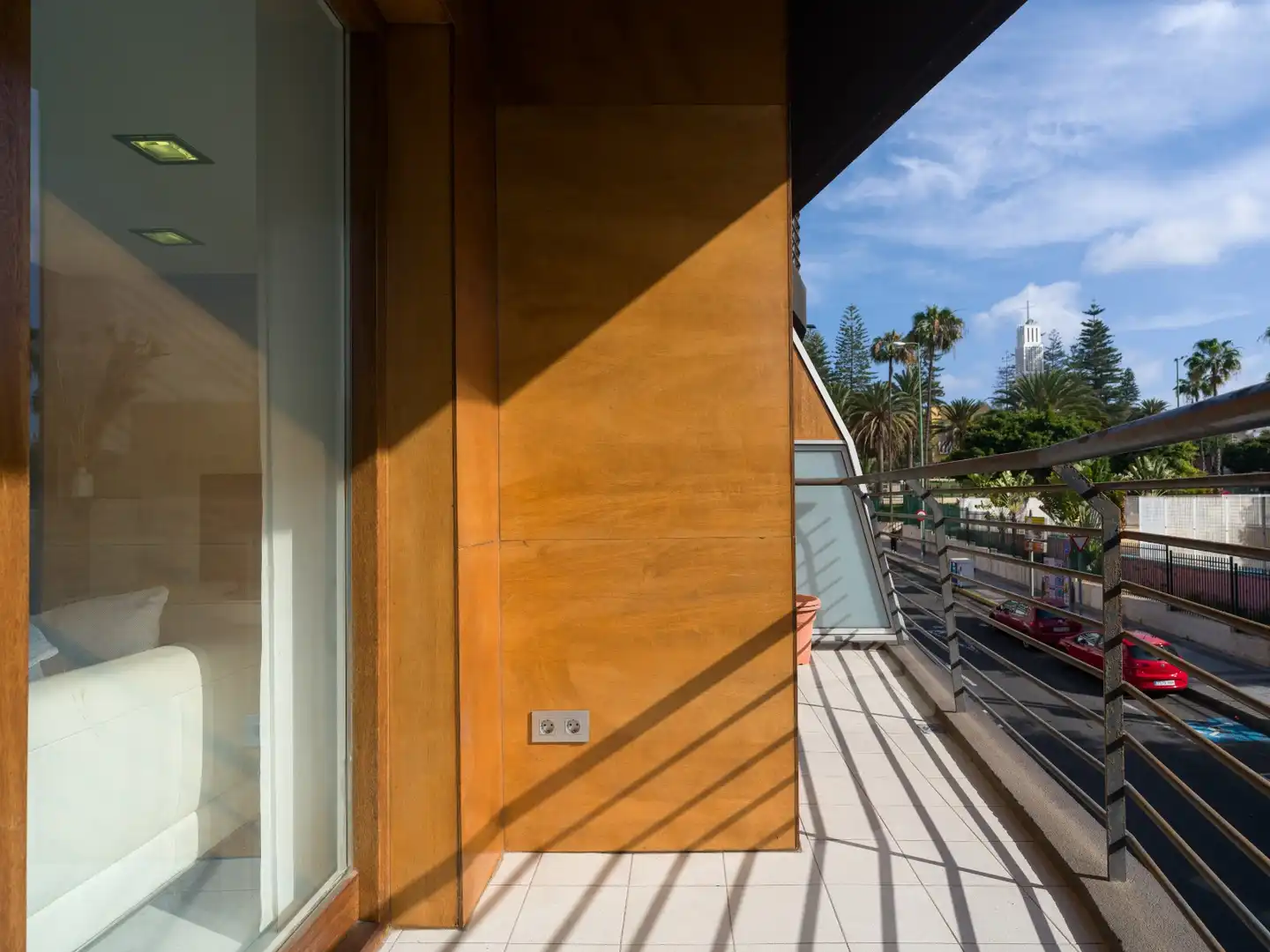 Balcony of Flat for rent in Las Palmas de Gran Canaria  with Parquet flooring, Swimming Pool and Furnished