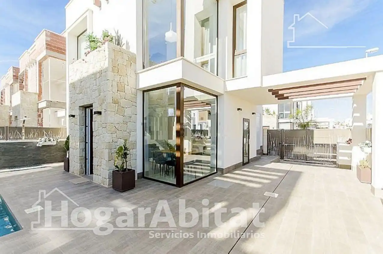 Terrace of Houses for sale in Vera  with Parquet flooring, Terrace and Swimming Pool