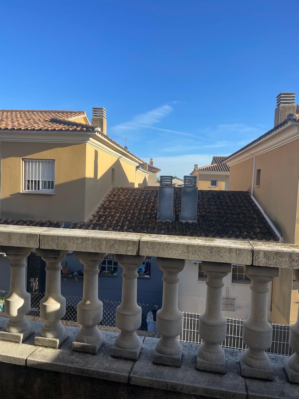 Vista exterior de Casa adosada en venta en Santa Oliva con Calefacción y Terraza