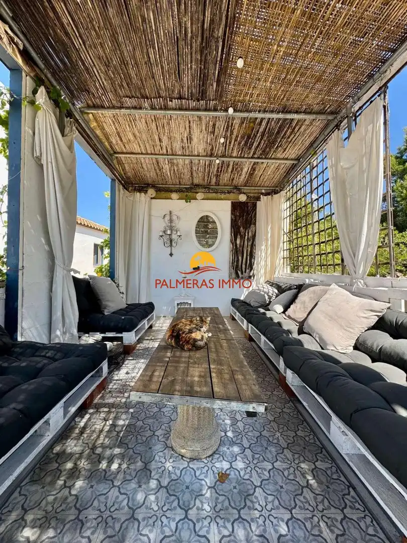 Terraza de Finca rústica en venta en L'Ametlla de Mar  con Trastero y Piscina