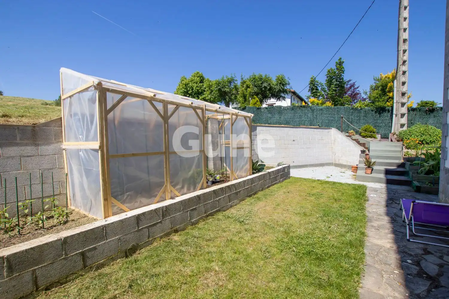 Jardín de Casa adosada en venta en Orendain con Calefacción, Terraza y Trastero