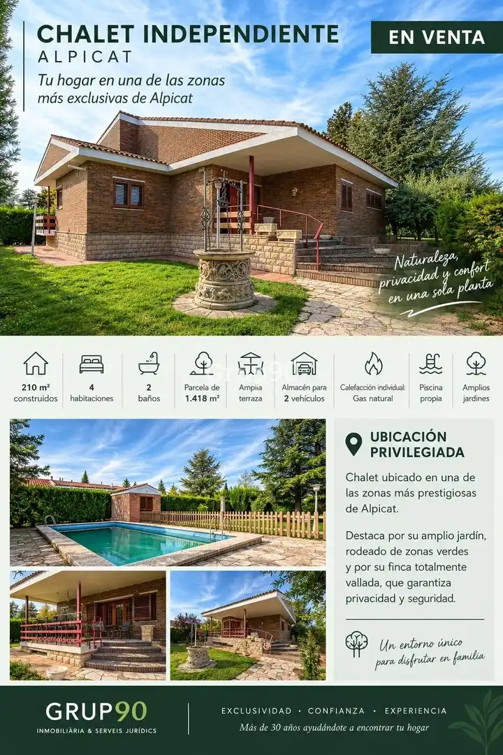 Chalet con piscina en venta en Alpicat, imagen 65