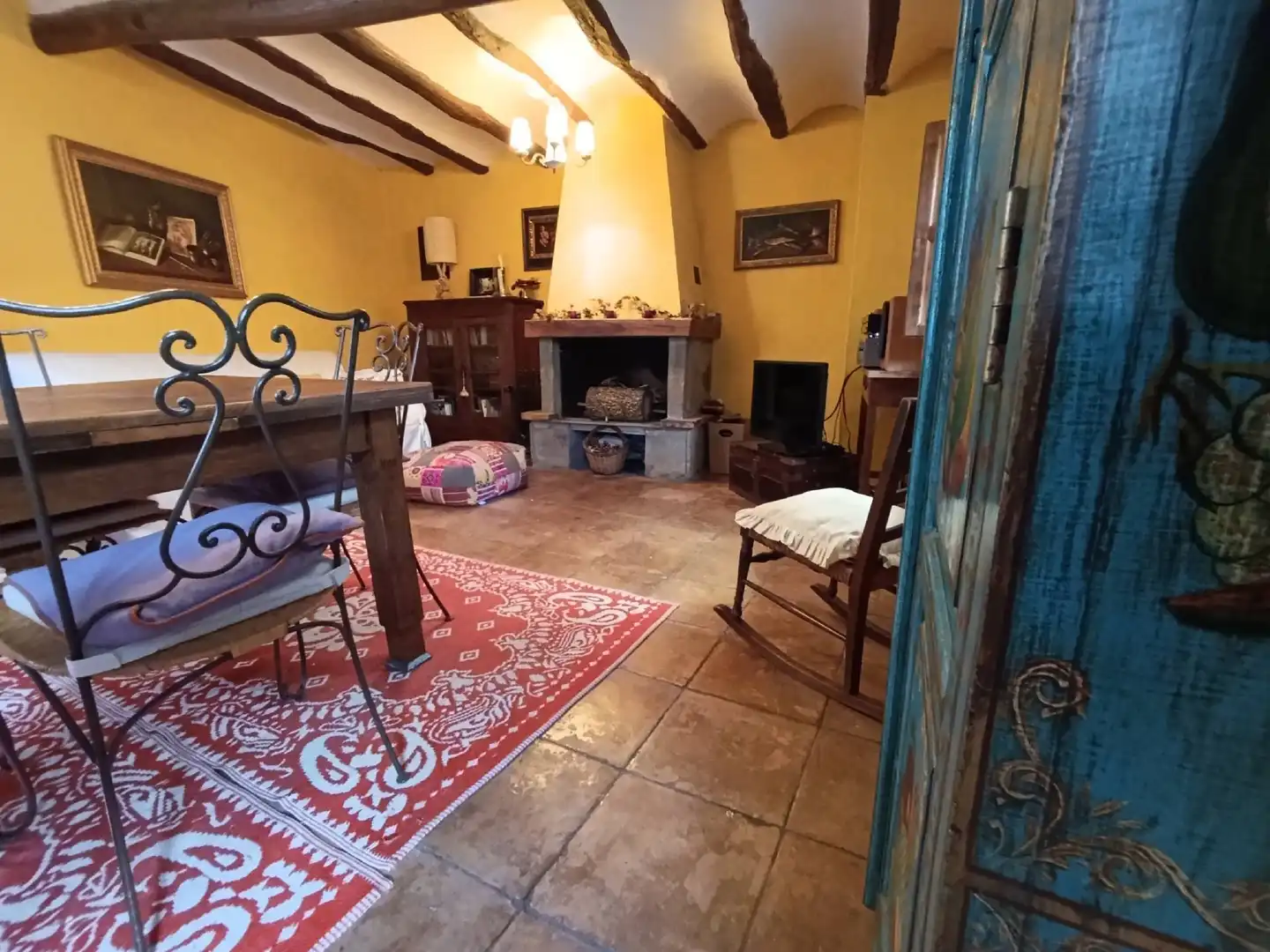 Sala de estar de Finca rústica en venta en Lascuarre con Calefacción y Trastero