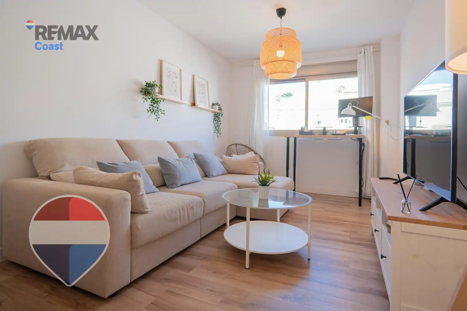 Sala de estar de Piso en venta en Málaga con Aire acondicionado, Calefacción y Jardín privado