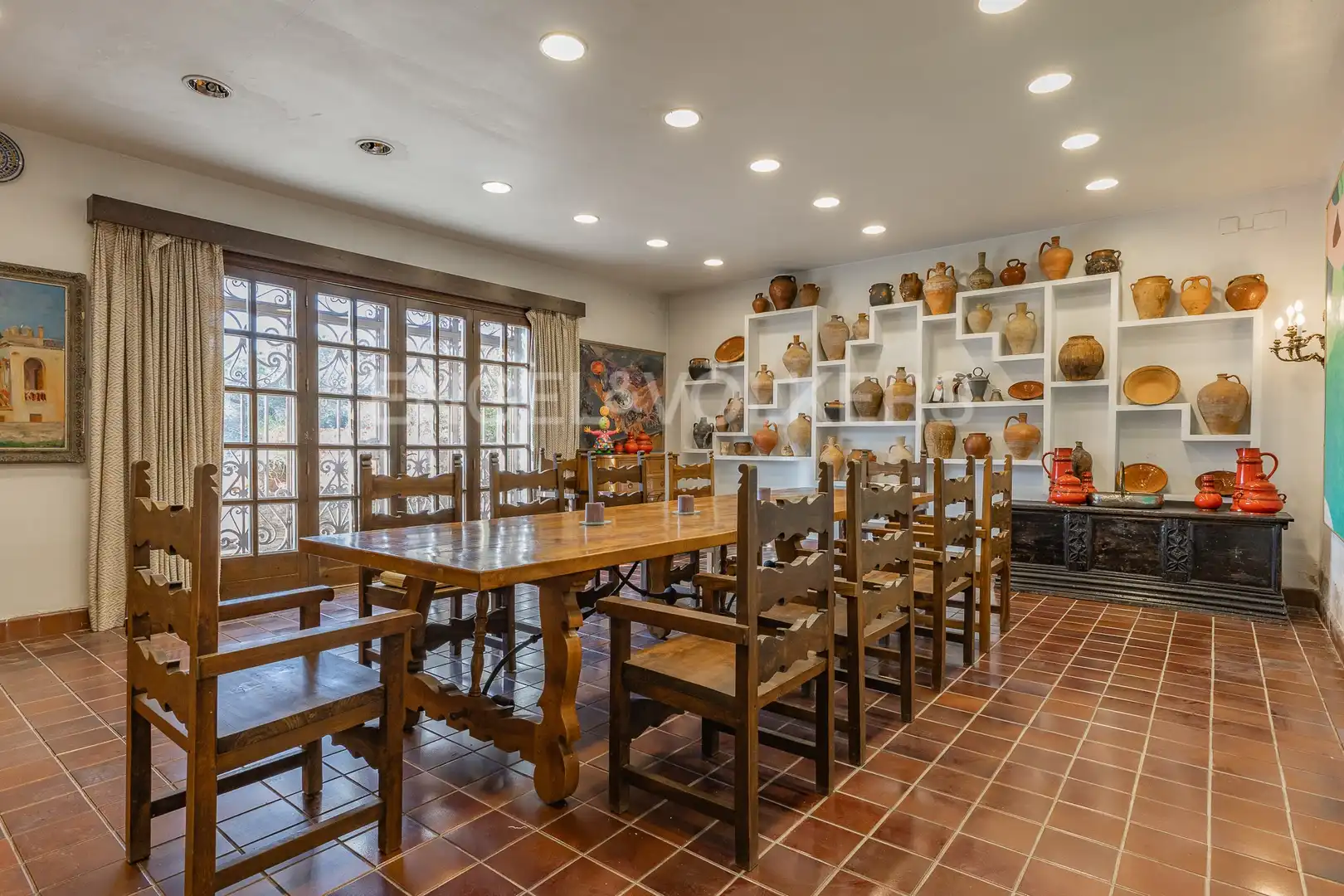 Menjador de Casa o xalet en venda en Montornès del Vallès, Barcelona