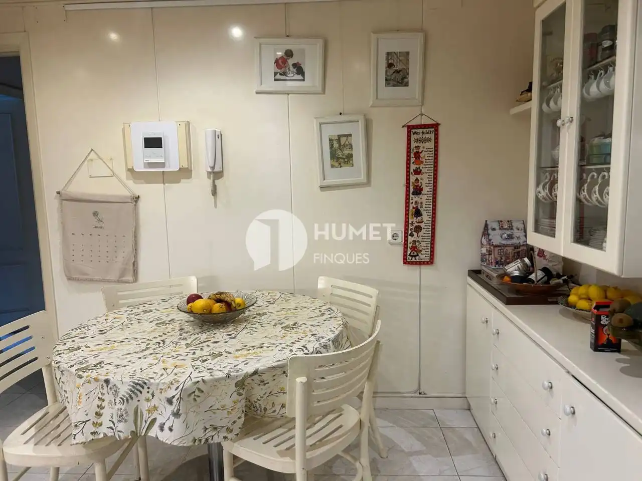 Kitchen of Flat for sale in Sant Cugat del Vallès  with Air Conditioner, Heating and Private garden