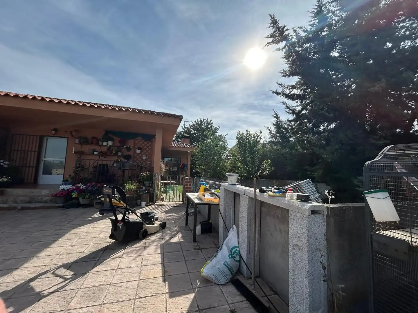 Jardín de Casa o chalet en venta en San Román de los Montes con Calefacción, Jardín privado y Piscina