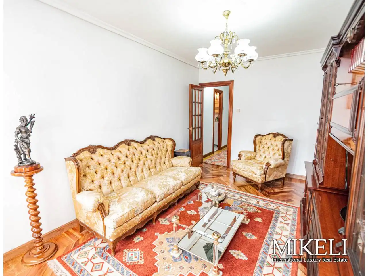 Sala de estar de Piso en venta en Santander con Calefacción y Parquet