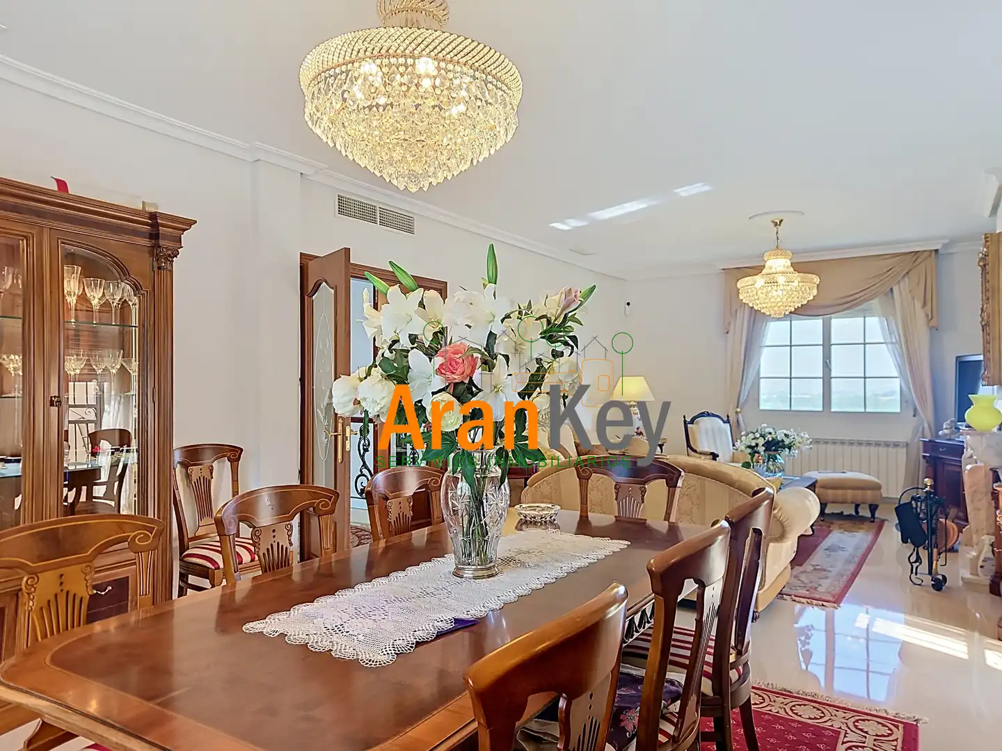 Dining room of Houses for sale in Aranjuez  with Air Conditioner, Private garden and Terrace