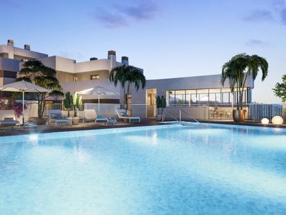 Swimming pool of Apartment for sale in Marbella  with Air Conditioner, Terrace and Storage room