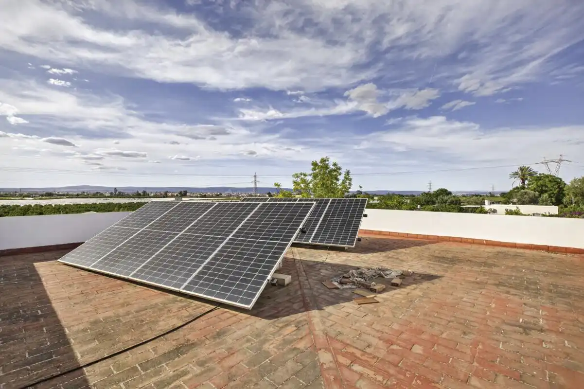 Jardín de Finca rústica en venta en La Rinconada con Calefacción, Jardín privado y Terraza
