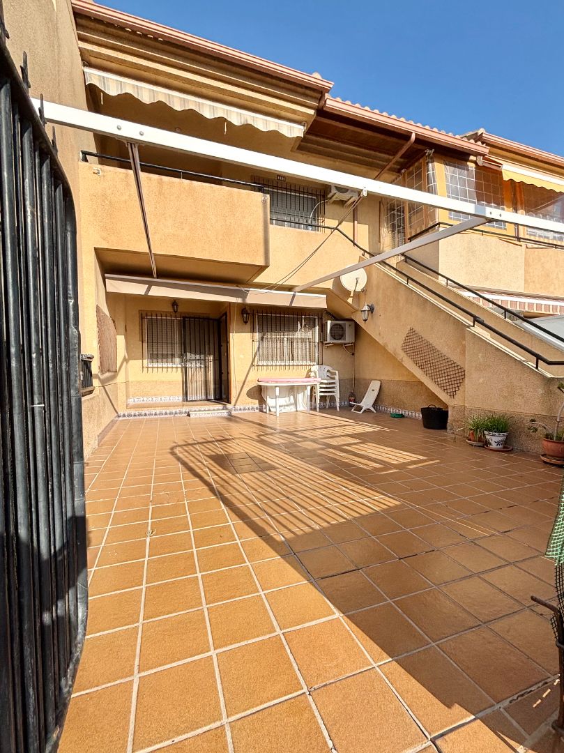 Terrassa de Casa o xalet en venda en San Javier amb Aire condicionat, Jardí privat i Terrassa