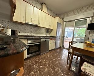 Kitchen of Flat for sale in Ourense Capital   with Heating, Terrace and Storage room