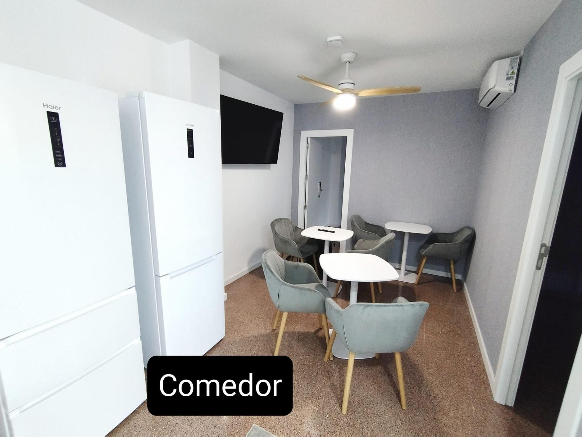 Habitación de Piso para compartir en  Murcia Capital con Aire acondicionado, Terraza y Amueblado