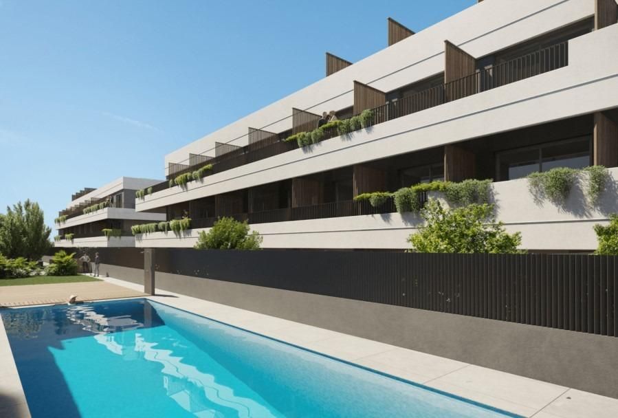 Vista exterior de Estudio en venta en San Sebastián de los Reyes con Calefacción, Terraza y Piscina comunitaria