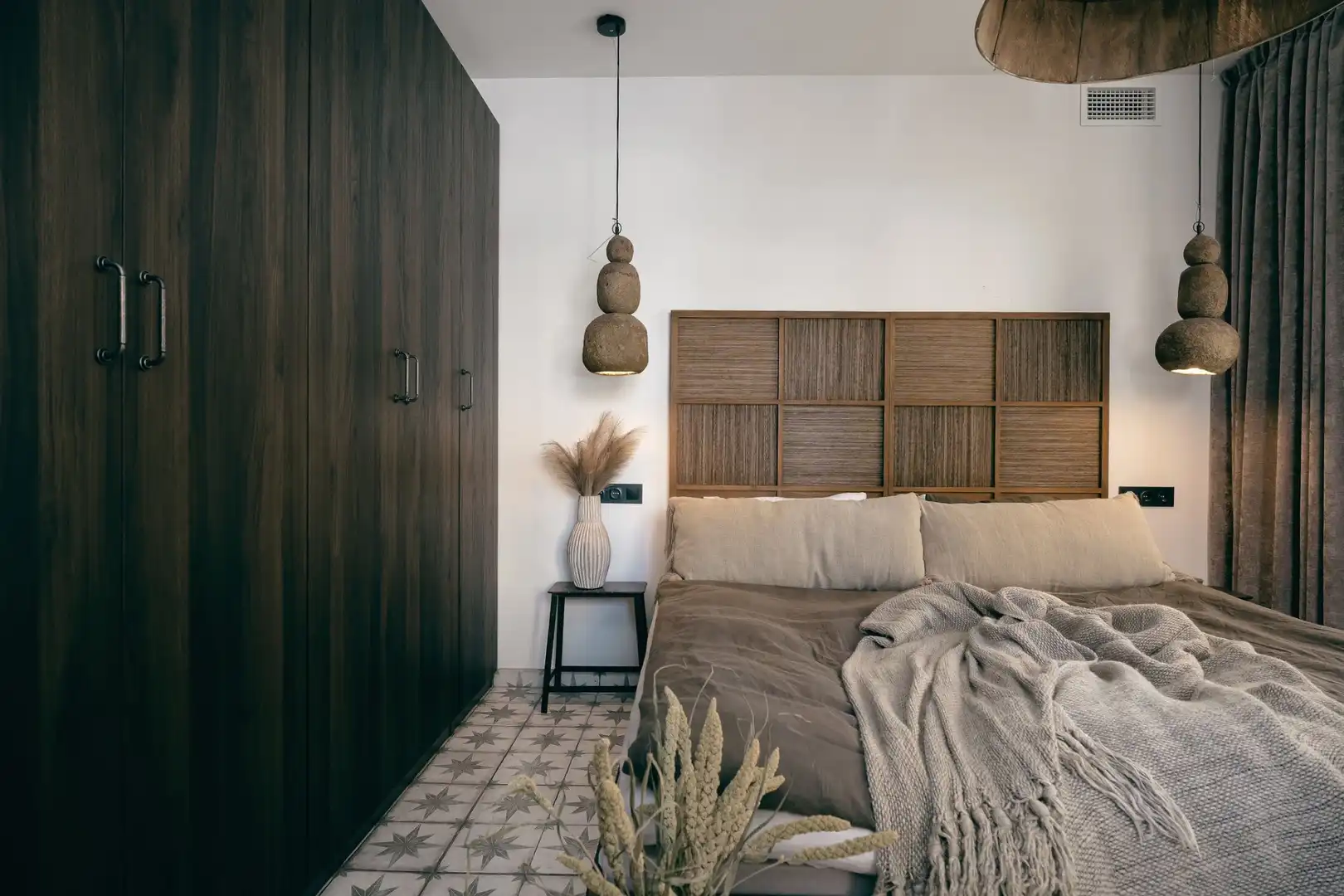 Schlafzimmer von Wohnung zum Verkauf in Torrevieja mit Klimaanlage, Heizung und Privatgarten