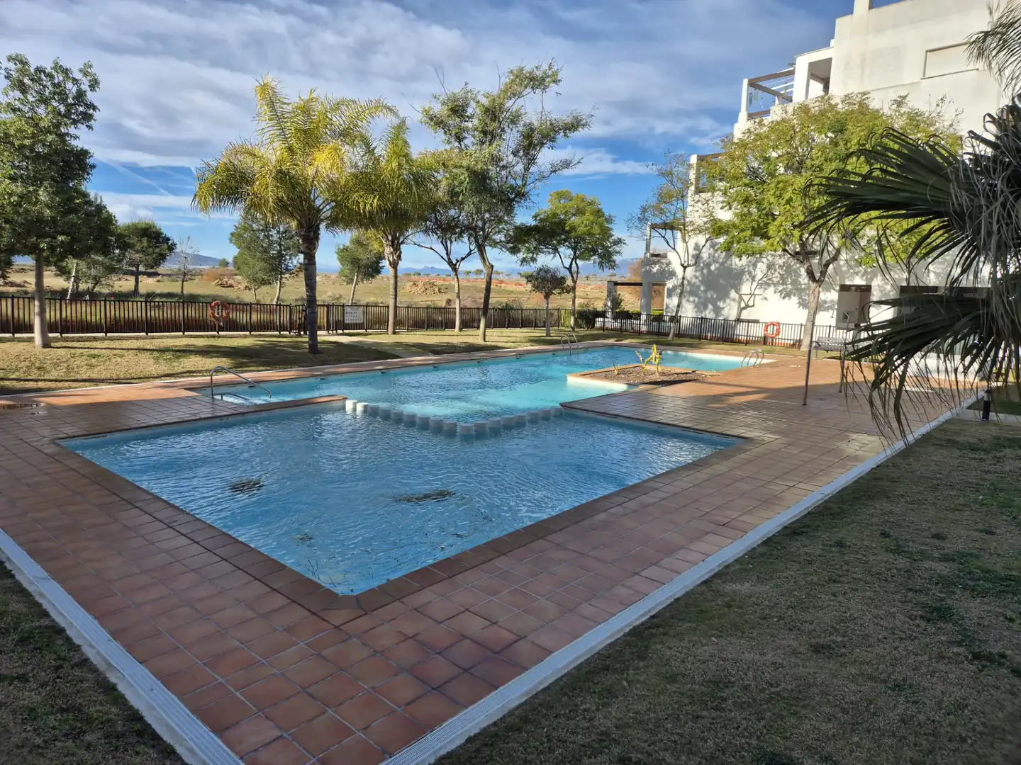 Piscina de Apartamento en venta en Alhama de Murcia con Aire acondicionado, Amueblado y Piscina comunitaria