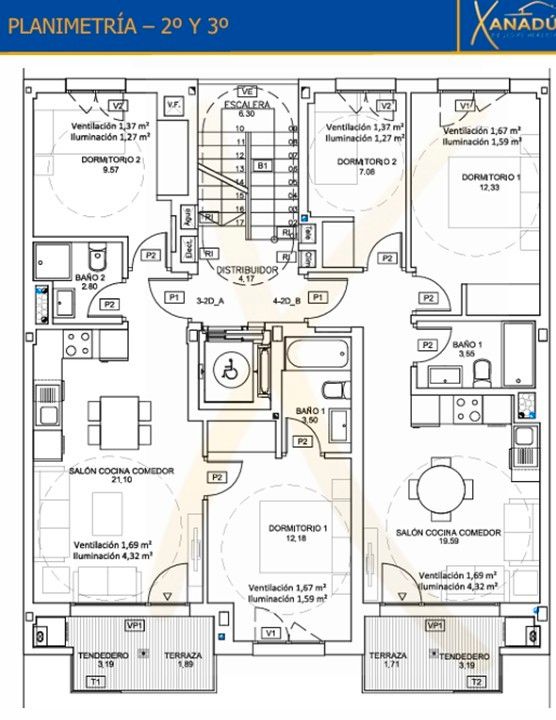 Flat for sale in  Madrid Capital  with Air Conditioner, Heating and Private garden
