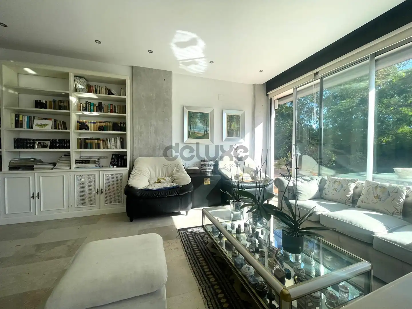 Sala de estar de Planta baja en venta en Santander con Calefacción, Jardín privado y Terraza