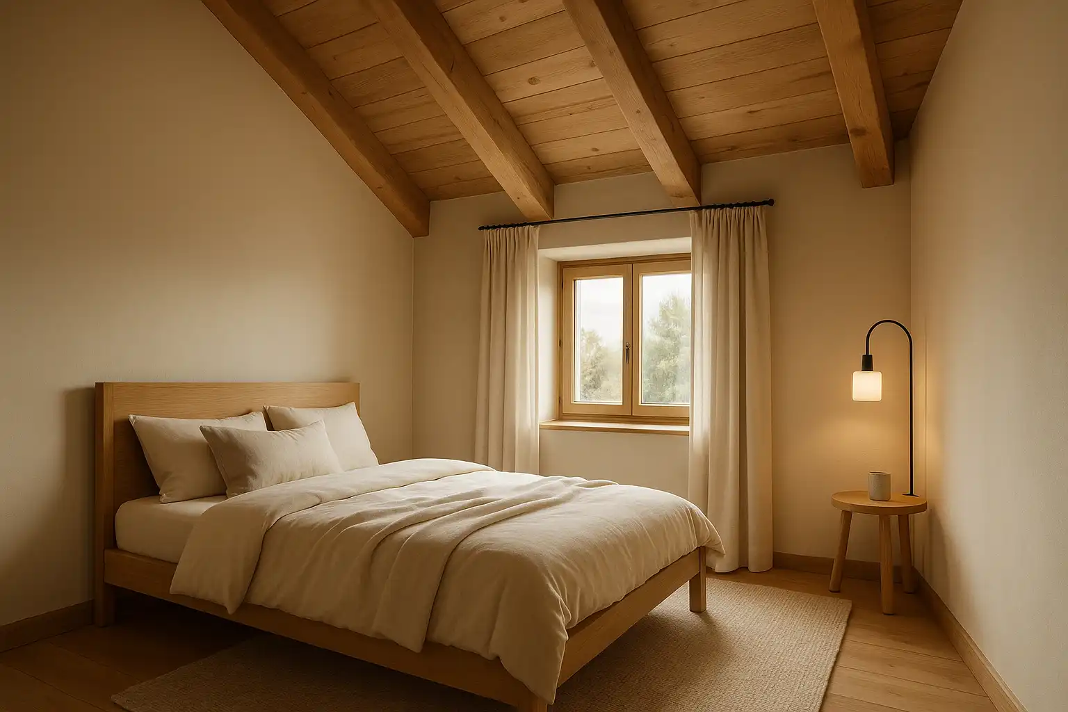 Bedroom of Houses for sale in Hoz de Jaca  with Air Conditioner, Heating and Furnished