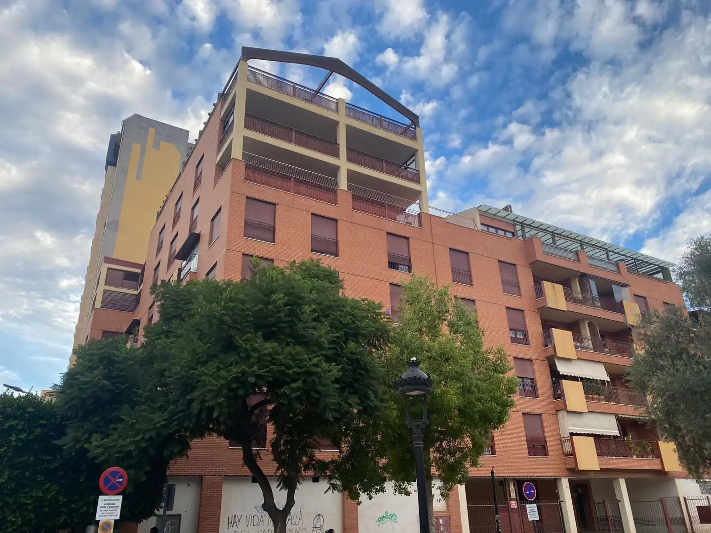 Vista exterior de Pis de lloguer en Lorca amb Aire condicionat