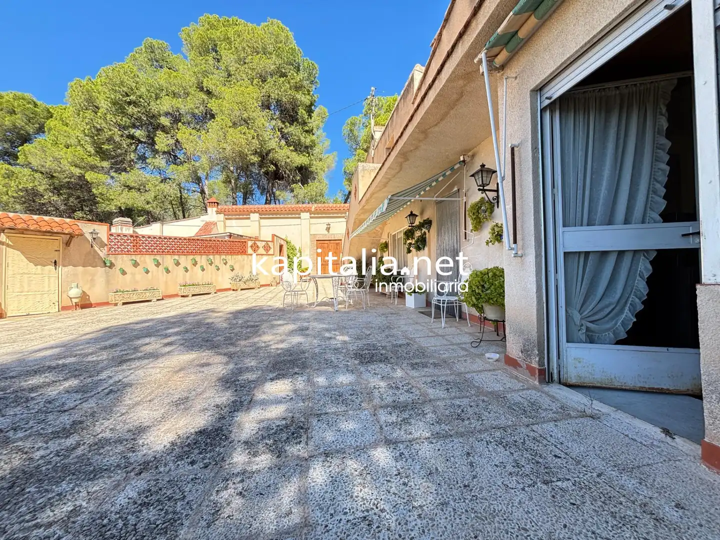 Vista exterior de Finca rústica en venda en Cocentaina amb Jardí privat, Terrassa i Traster