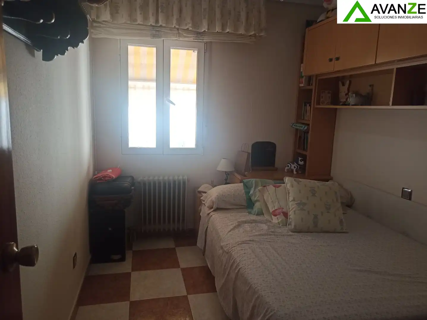 Schlafzimmer von Wohnung zum Verkauf in Mérida mit Klimaanlage, Heizung und Terrasse