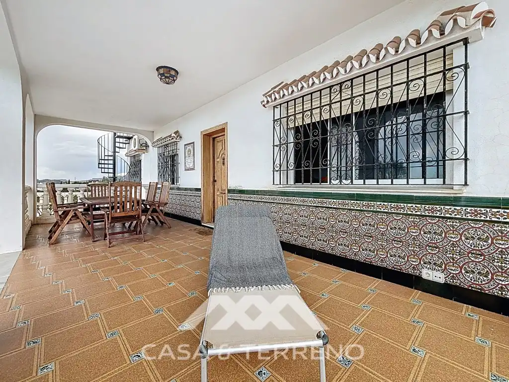 Terraza de Casa o chalet en venta en Vélez-Málaga con Aire acondicionado, Jardín privado y Terraza