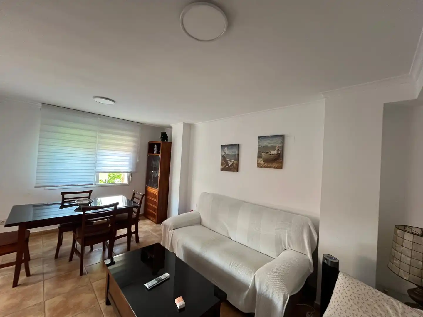 Wohnzimmer von Dachboden zur Miete in Jávea / Xàbia mit Klimaanlage, Heizung und Terrasse