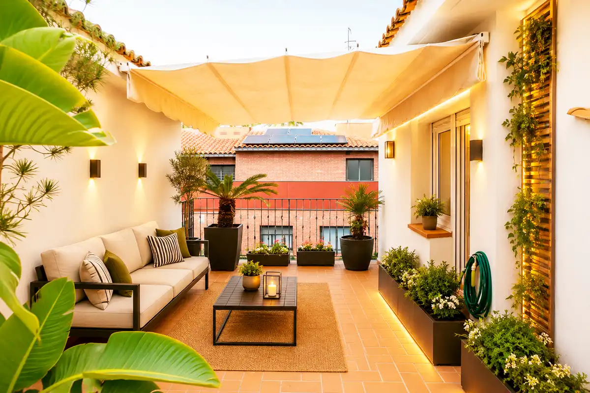 Terraza de Casa adosada en venta en Sitges con Aire acondicionado, Calefacción y Parquet
