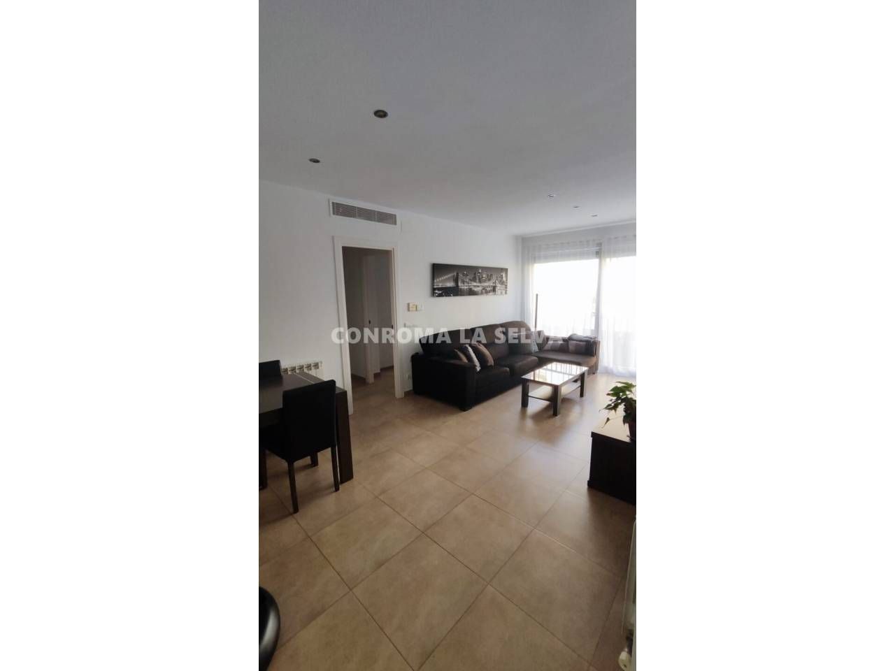 Sala de estar de Piso en venta en Blanes con Aire acondicionado, Calefacción y Amueblado