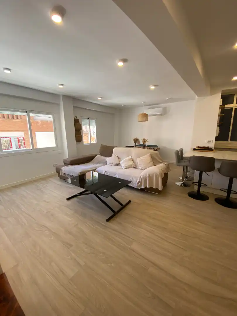 Living room of Apartments for rent in Málaga  with Air Conditioner, Furnished and Oven