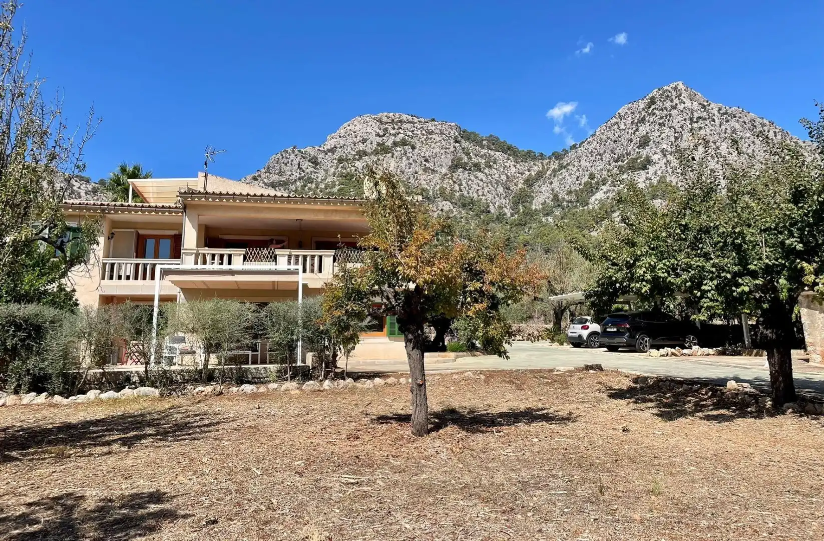 Exterior view of Country homes for sale in Bunyola  with Air Conditioner, Heating and Private garden
