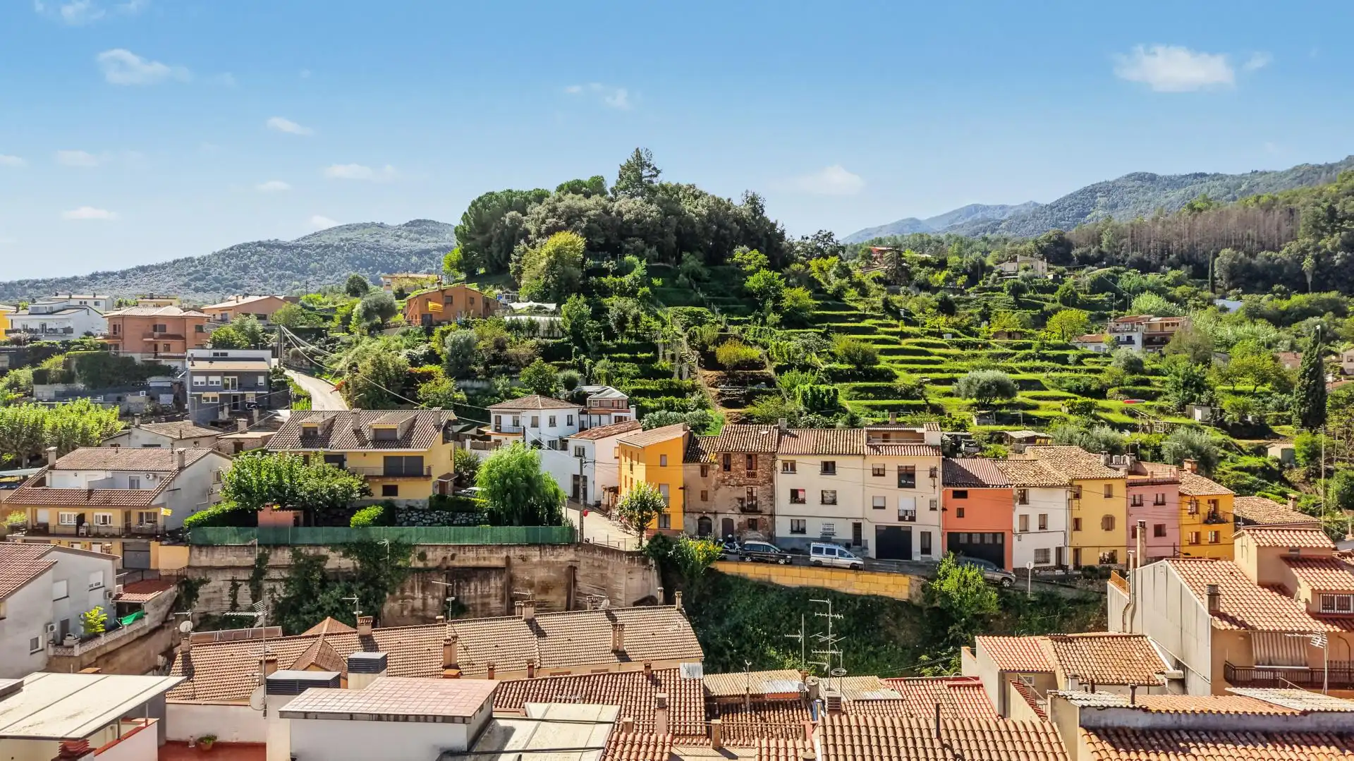 Vista exterior de Ático en venta en Arbúcies, Girona