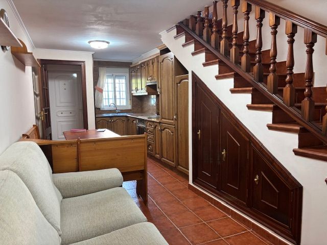Kitchen of Single-family semi-detached to rent in Ferrol  with Heating, Private garden and Furnished