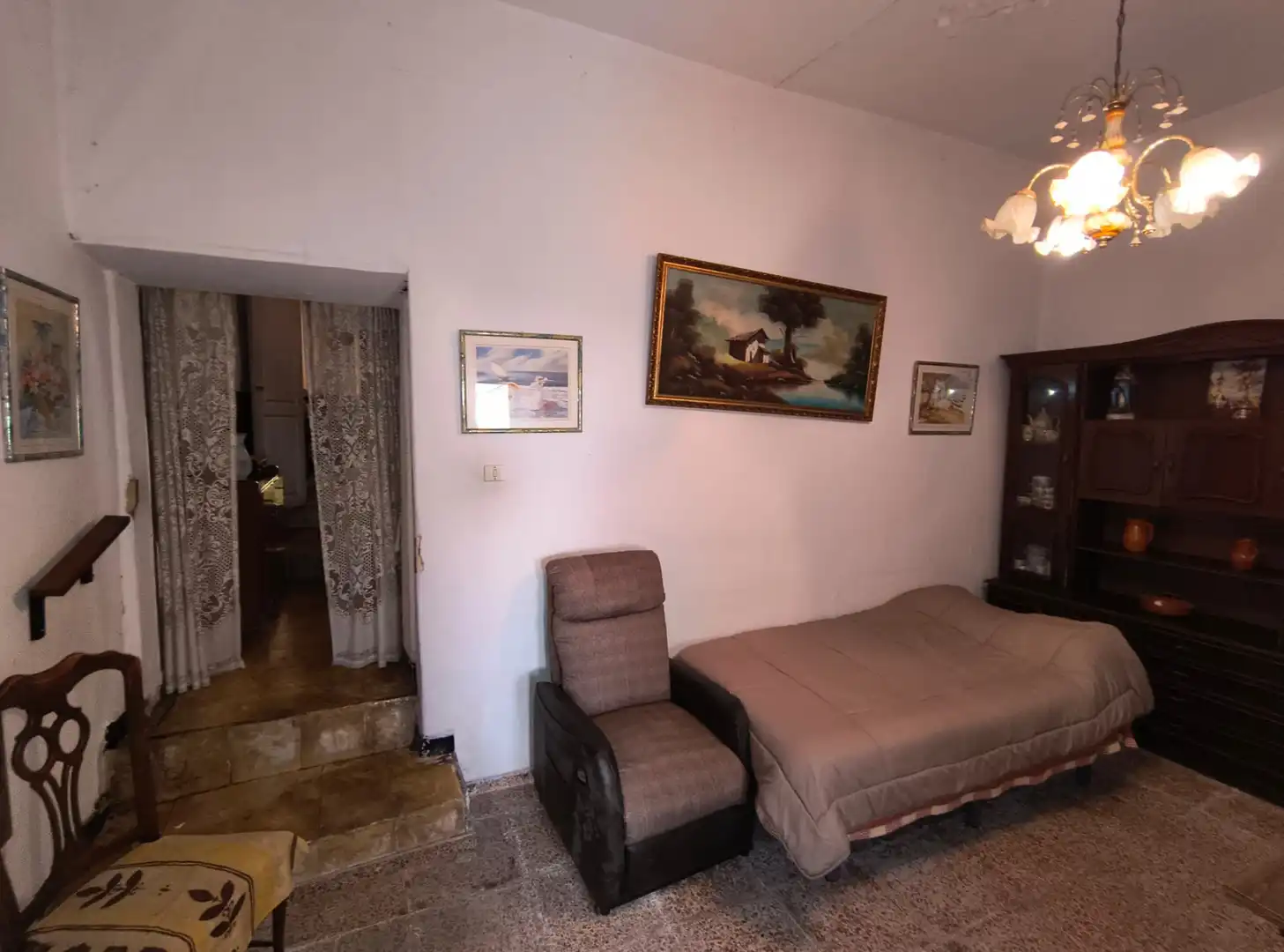 Sala de estar de Casa o chalet en venta en Los Realejos con Jardín privado, Terraza y Amueblado