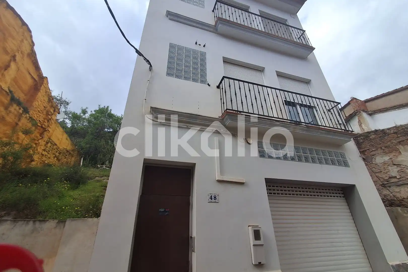 Vista exterior de Casa adosada en venda en Alfondeguilla amb Calefacció i Terrassa