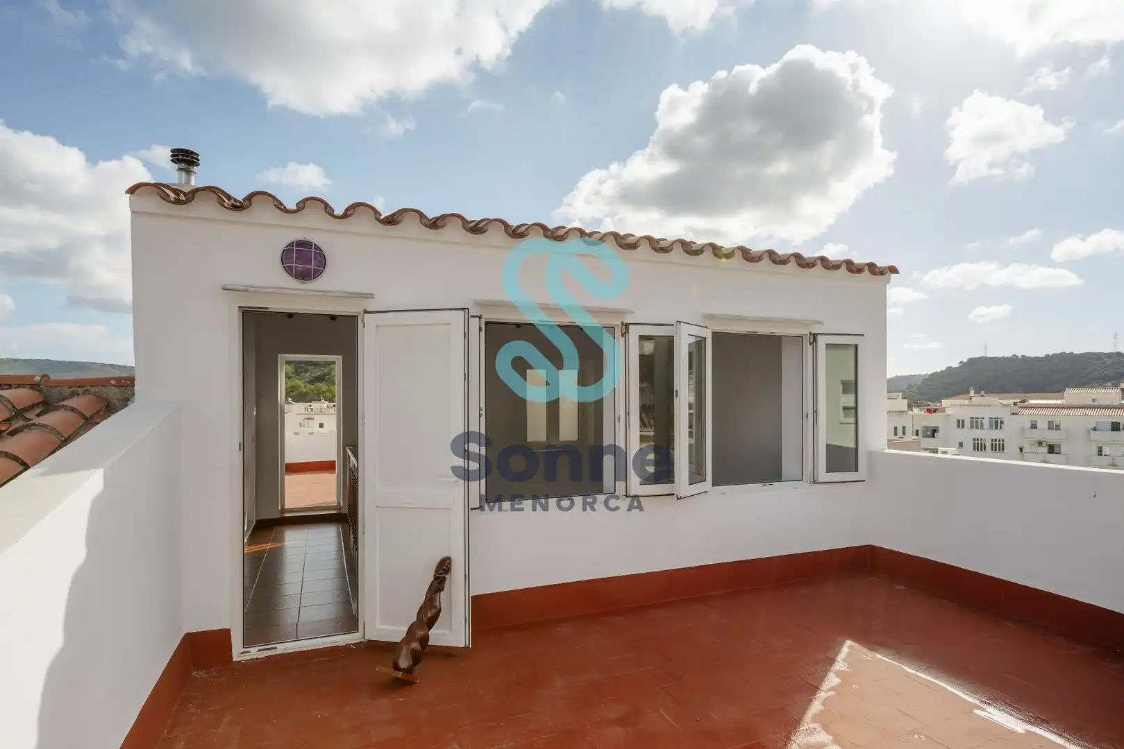 Vista exterior de Casa adosada en venta en Ferreries con Aire acondicionado y Terraza