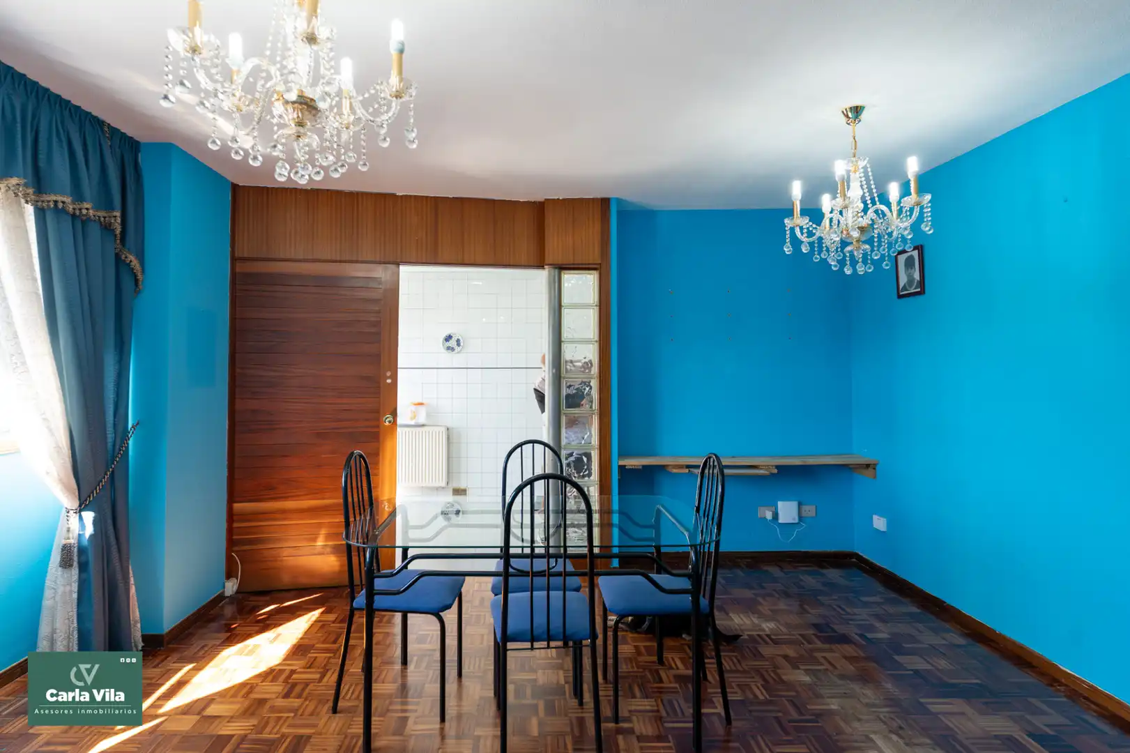 Dining room of Flat for sale in A Piriganlla - Albeiros - Garabolos