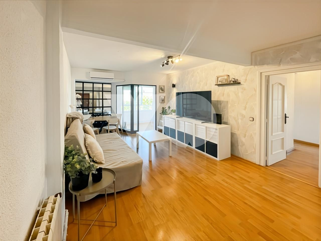 Exterior view of Flat for sale in  Madrid Capital  with Air Conditioner, Heating and Terrace
