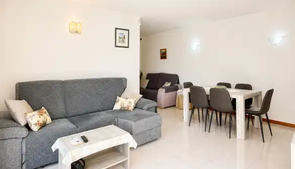 Wohnzimmer von Wohnungen zum Verkauf in Calonge i Sant Antoni mit Klimaanlage, Terrasse und Abstellraum
