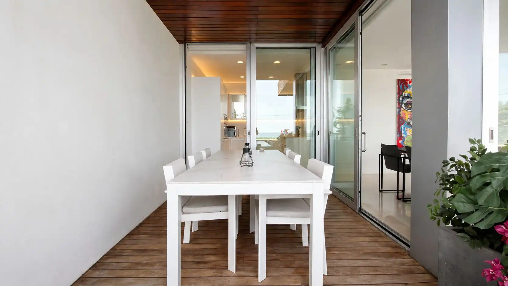 Terraza de Apartamento de alquiler en Jávea / Xàbia con Aire acondicionado, Calefacción y Terraza