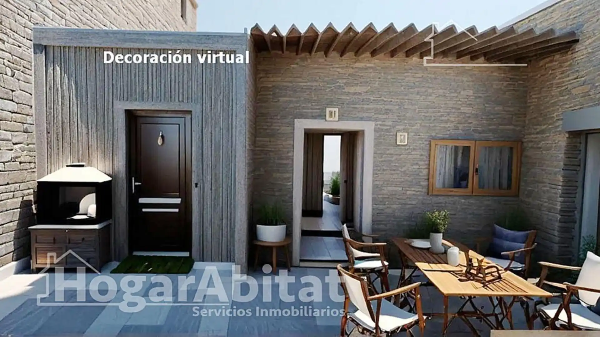 Terraza de Casa o chalet en venta en Alginet con Terraza