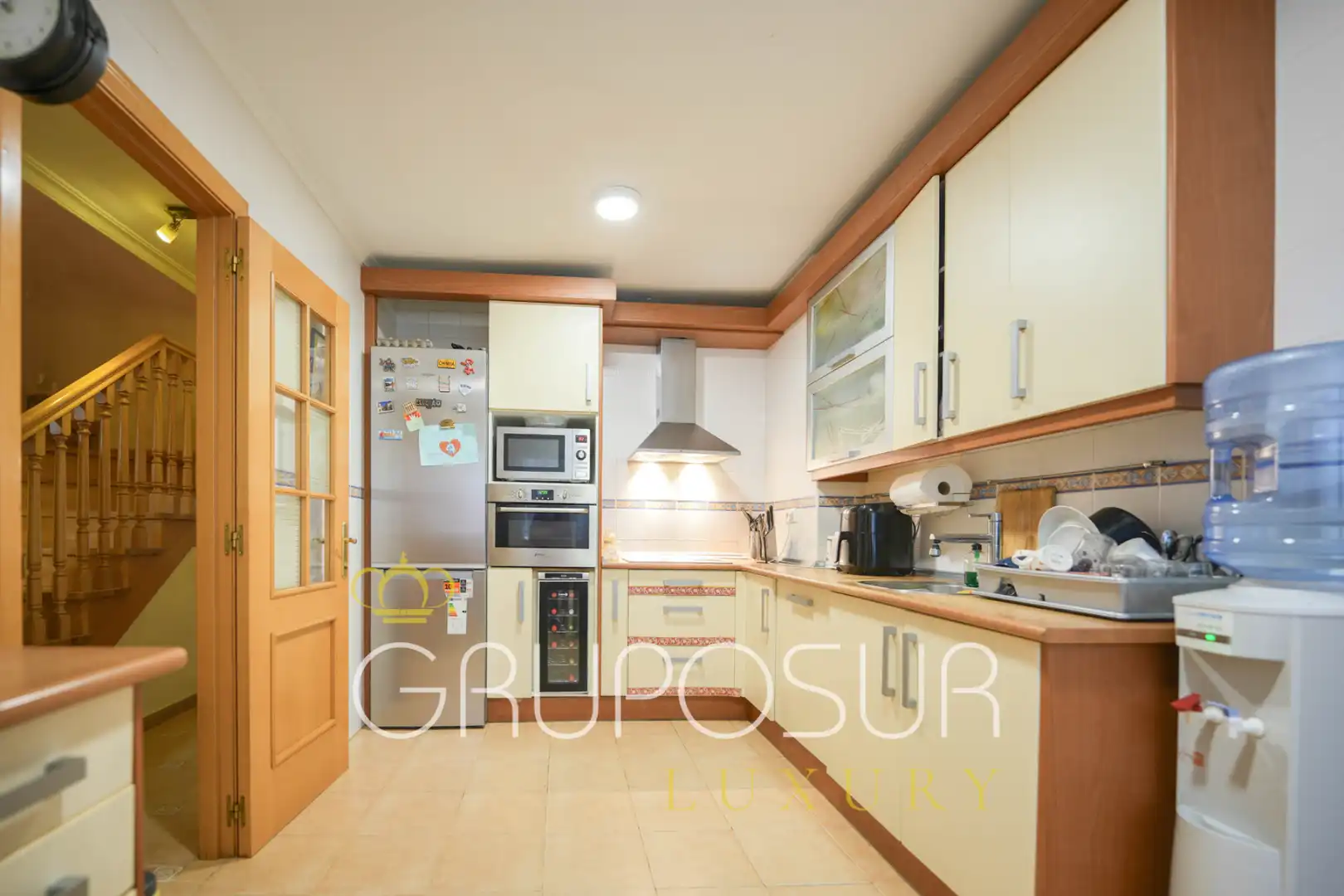 Cocina de Casa adosada en venta en Boecillo con Calefacción, Jardín privado y Parquet