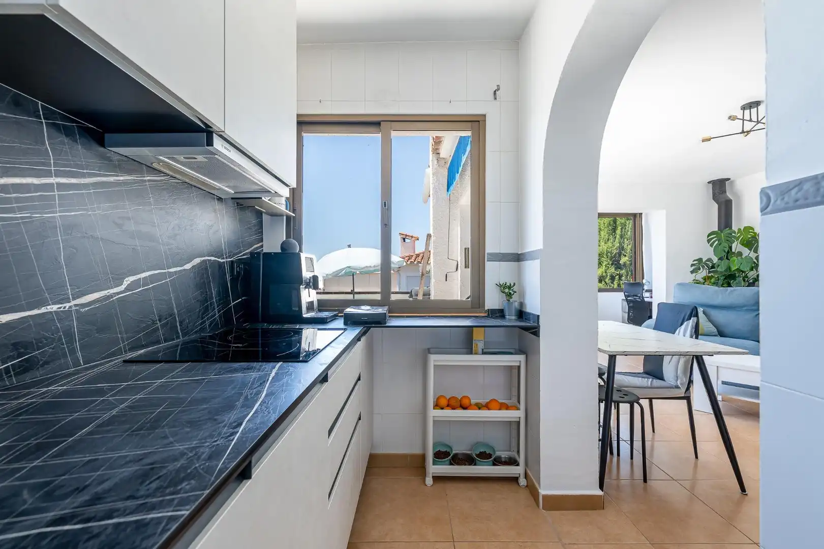 Kitchen of Apartments for sale in Fuengirola  with Air Conditioner, Private garden and Terrace