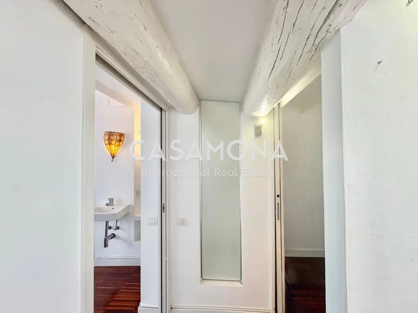 Schlafzimmer von Maisonette zum Verkauf in Barcelona mit Klimaanlage, Terrasse und Balkon