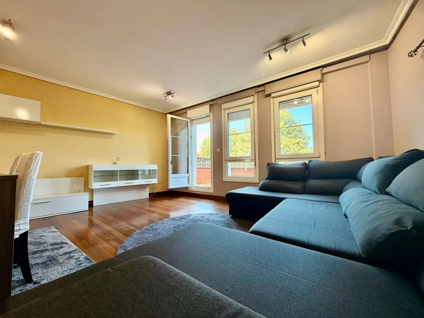 Sala d'estar de Planta baixa en venda en Leioa amb Calefacció, Jardí privat i Terrassa
