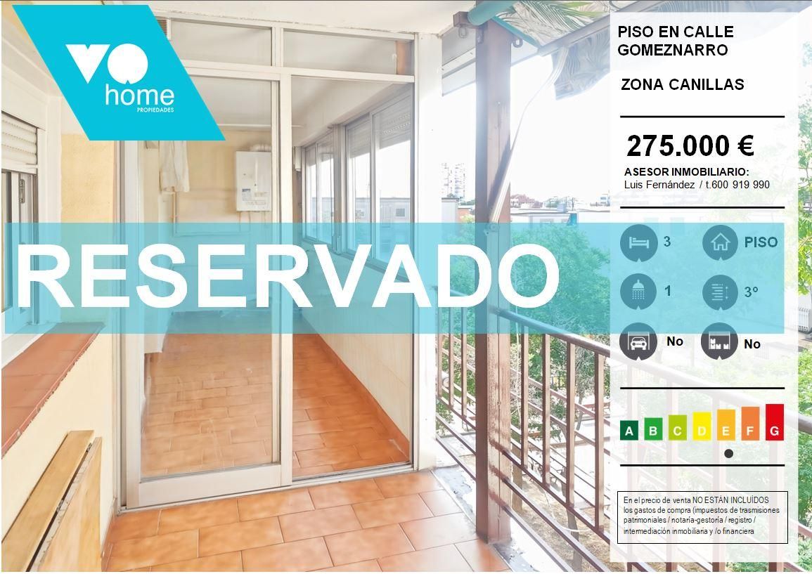Vista exterior de Piso en venta en  Madrid Capital con Aire acondicionado, Calefacción y Terraza