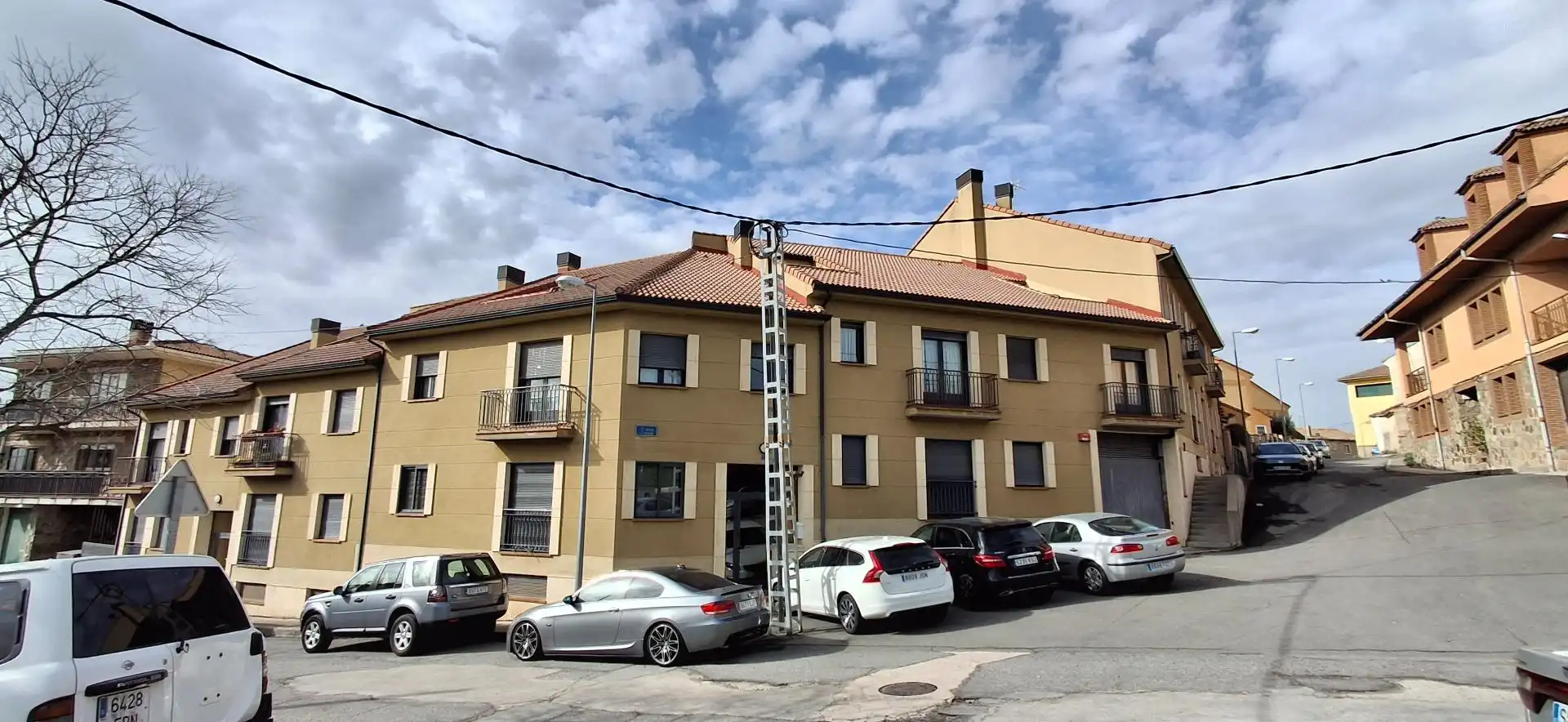 Vista exterior de Apartamento en venta en Segovia Capital con Balcón y Piscina comunitaria